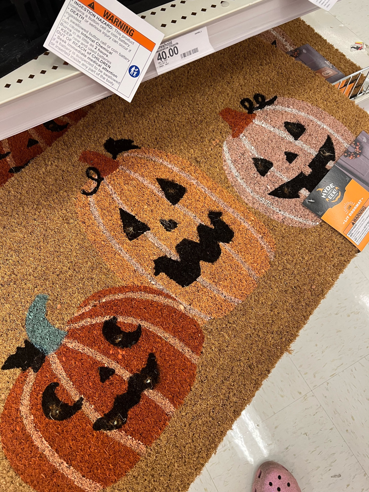 Light up Welcome Mat!  Halloween • Fall • Home Decor • Target Find 

#LTKFallSale #LTKSeasonal #LTKHome