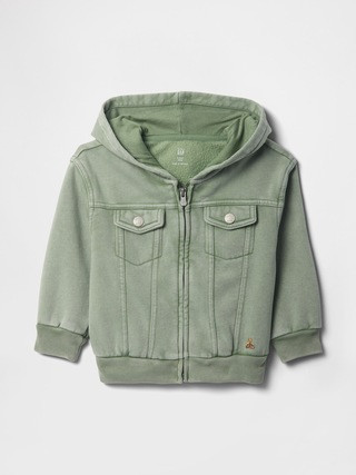 Baby & Toddler VintageSoft Hooded Icon Jacket | Gap (US)