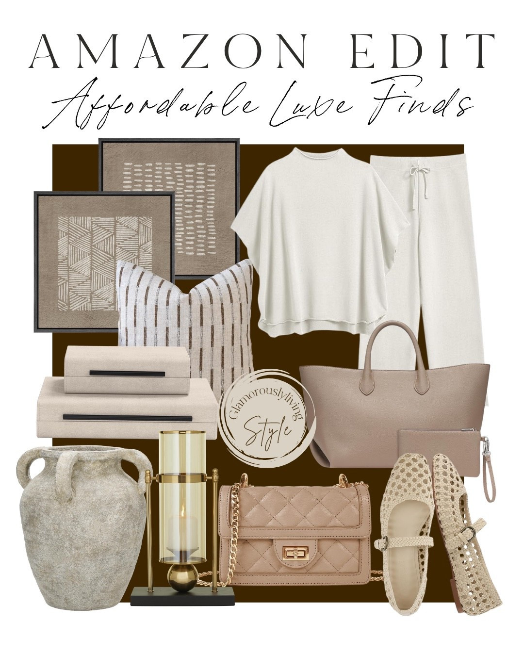 My favorite affordable luxe finds 🫶😍


Home decor | wall art | glam home decor | luxe home | amazon finds | candle holders | home textures | affordable home decor | living room | fashion finds | spring outfit | loungewear 

#LTKSaleAlert #LTKgrwm #LTKHome