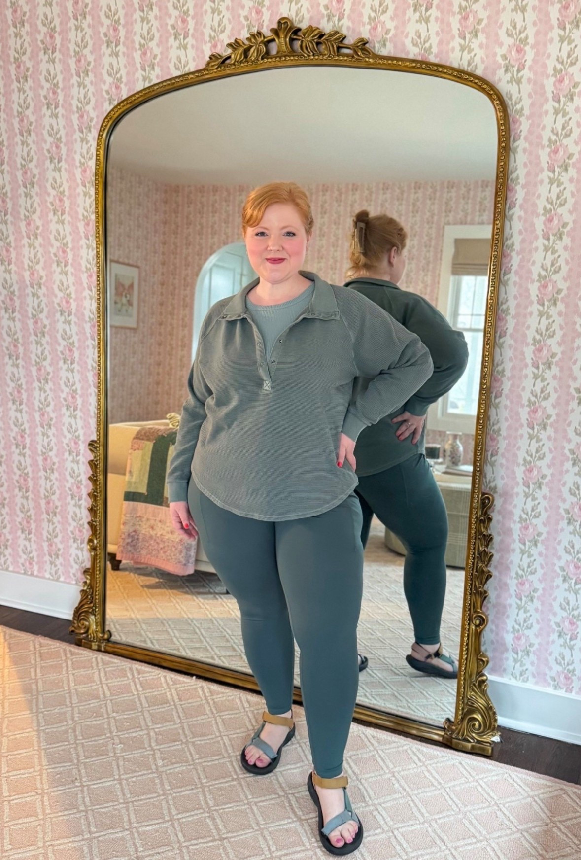 Active Wear Hiking Outfit

Maurices Sweatshirt size XL
Maurices leggings size 0X
Maurices active tank size XL
Teva hiking sandals

#LTKPlusSize #LTKfitnessgoals #LTKActive