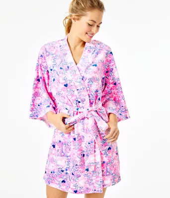 Elaine Velour Robe | Lilly Pulitzer