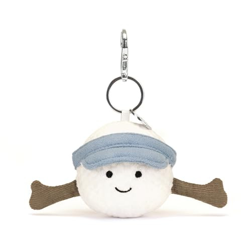 Jellycat Amuseables Golf Ball Bag Charm, 2.5 inches | Sports Plush Keychain | Gift for Sports Fans | Amazon (US)