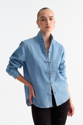 Bobbi Denim Shirt | Sau Lee