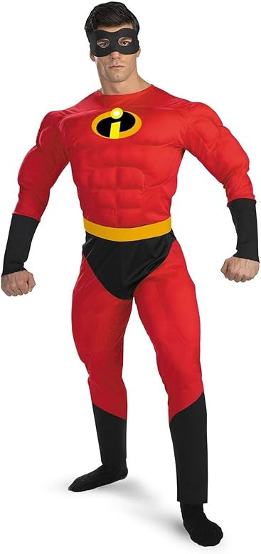 Incredibles 2 Classic Mr. Incredible Muscle Costume for Adults | Amazon (US)