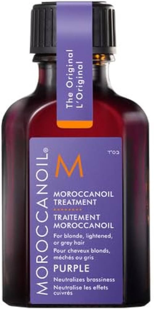 Moroccanoil Treatment Purple Hair Oil for Blonde Hair | Amazon (US)