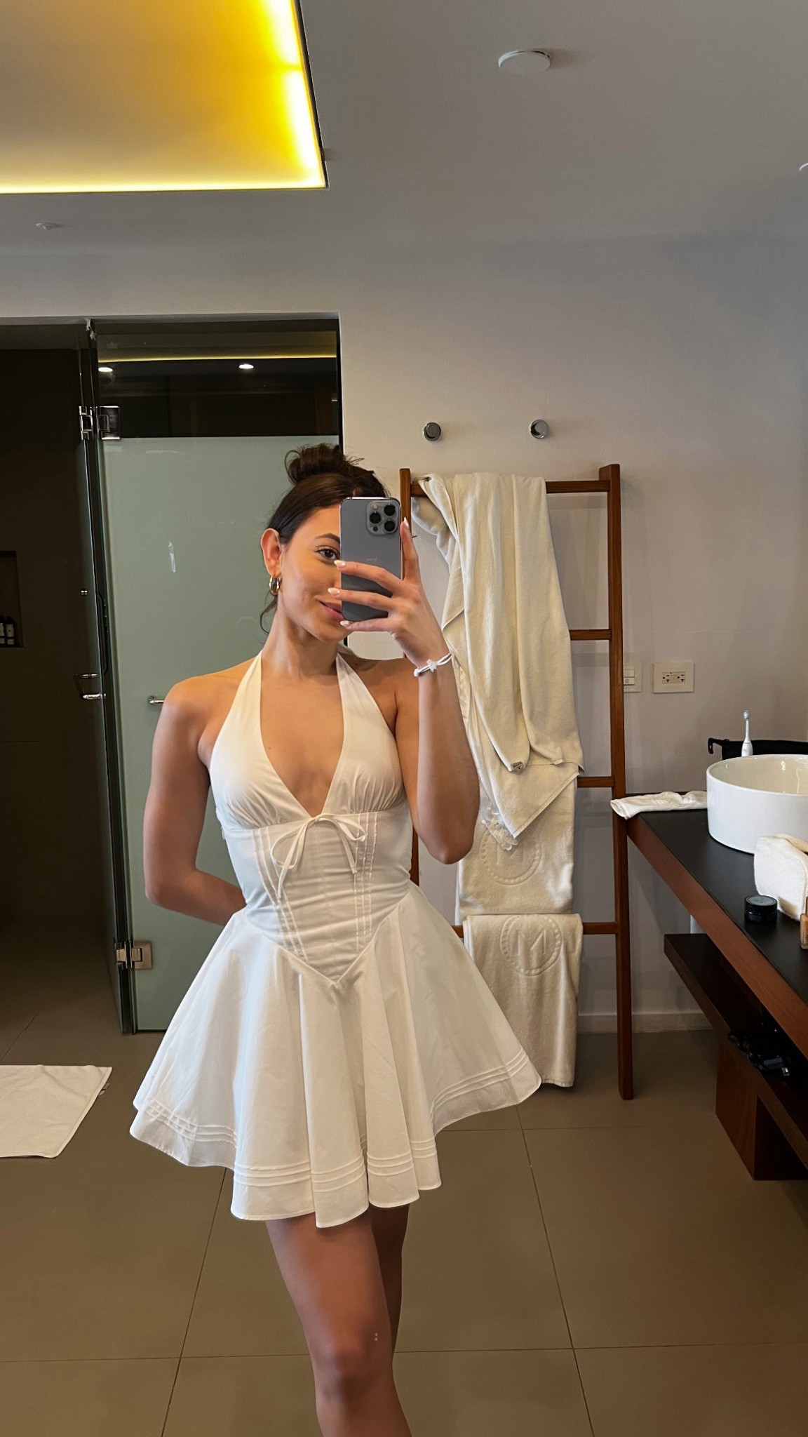 Perfect flirty dress for lunch or brunch on the beach! 

#LTKSeasonal #LTKFindsUnder100