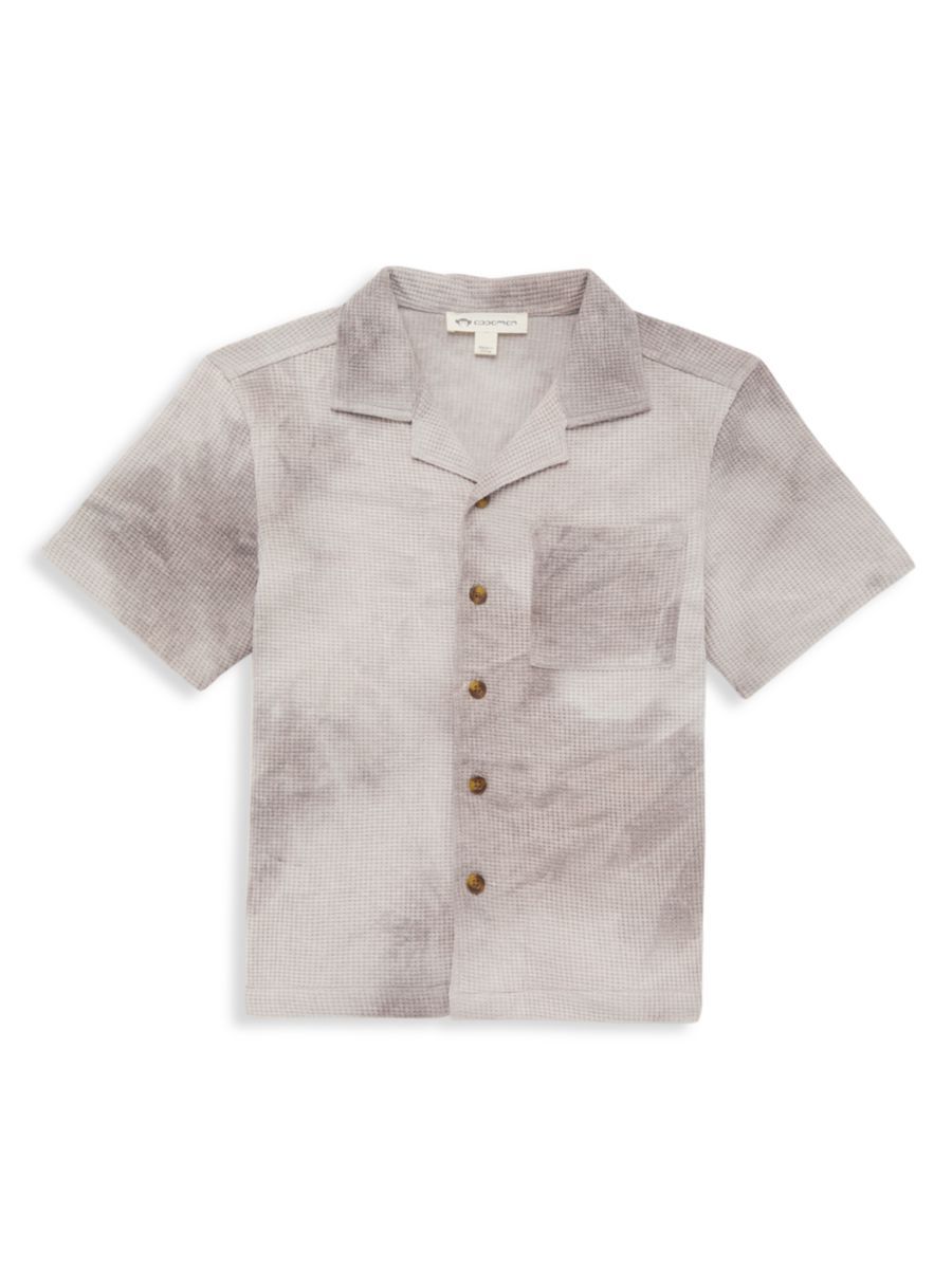 Little Boy's & Boy's Resort Tie-Dye Thermal Shirt | Saks Fifth Avenue