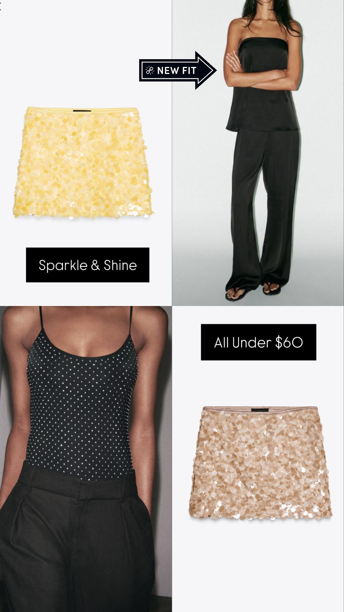 New night out outfit inspo! All the sequin and sparkle you need ✨

Girl’s Night, date night, ootn, night out look, summer style, sequin 



#LTKStyleTip #LTKFindsUnder50 #LTKSummerEdit