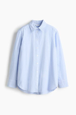 H & M - Oxford Shirt - Blue/Striped | H&M (US + CA)