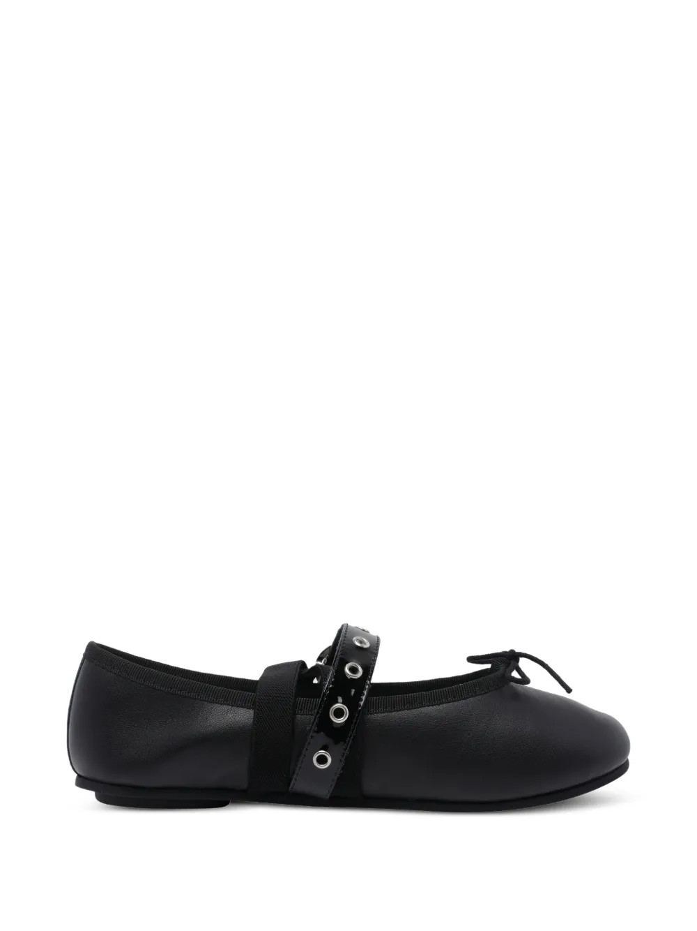 Repetto Buckled Ballet Flats | Black | FARFETCH | Farfetch Global