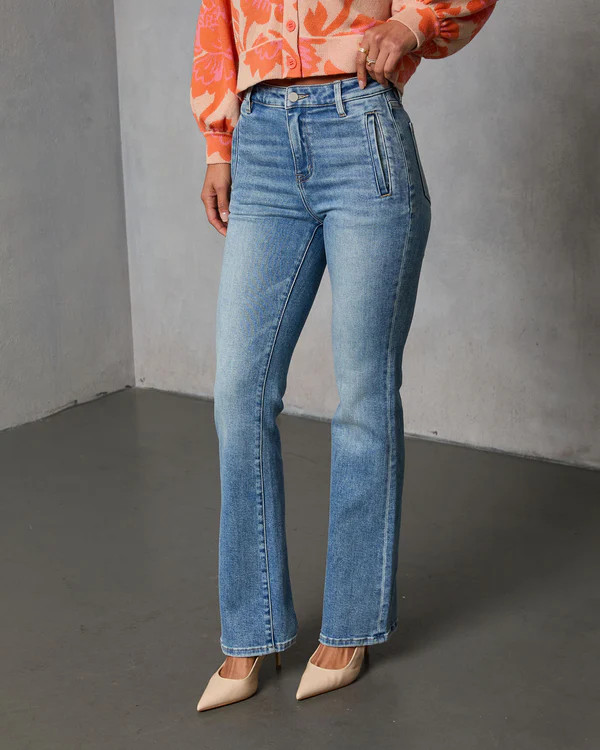 Verena Stretch Straight Leg Jeans | VICI