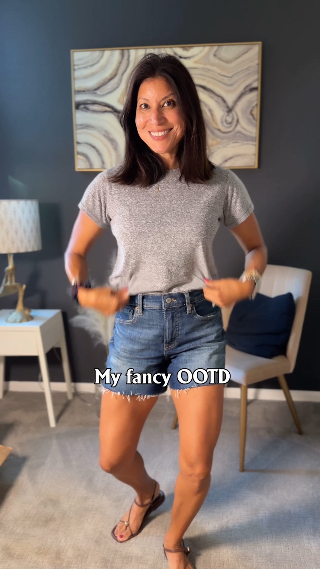 Casual per usual. Switching it up from a white tee :) 

Old Navy shorts - I sized up one for a loose fit. These are a 2 
Tee order a favorite. Linked similar one 

Summer style

#LTKootd #LTKPetite #LTKSeasonal