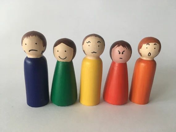 Emotion/mood Dolls Inspired by Montessori | Etsy | Etsy (US)