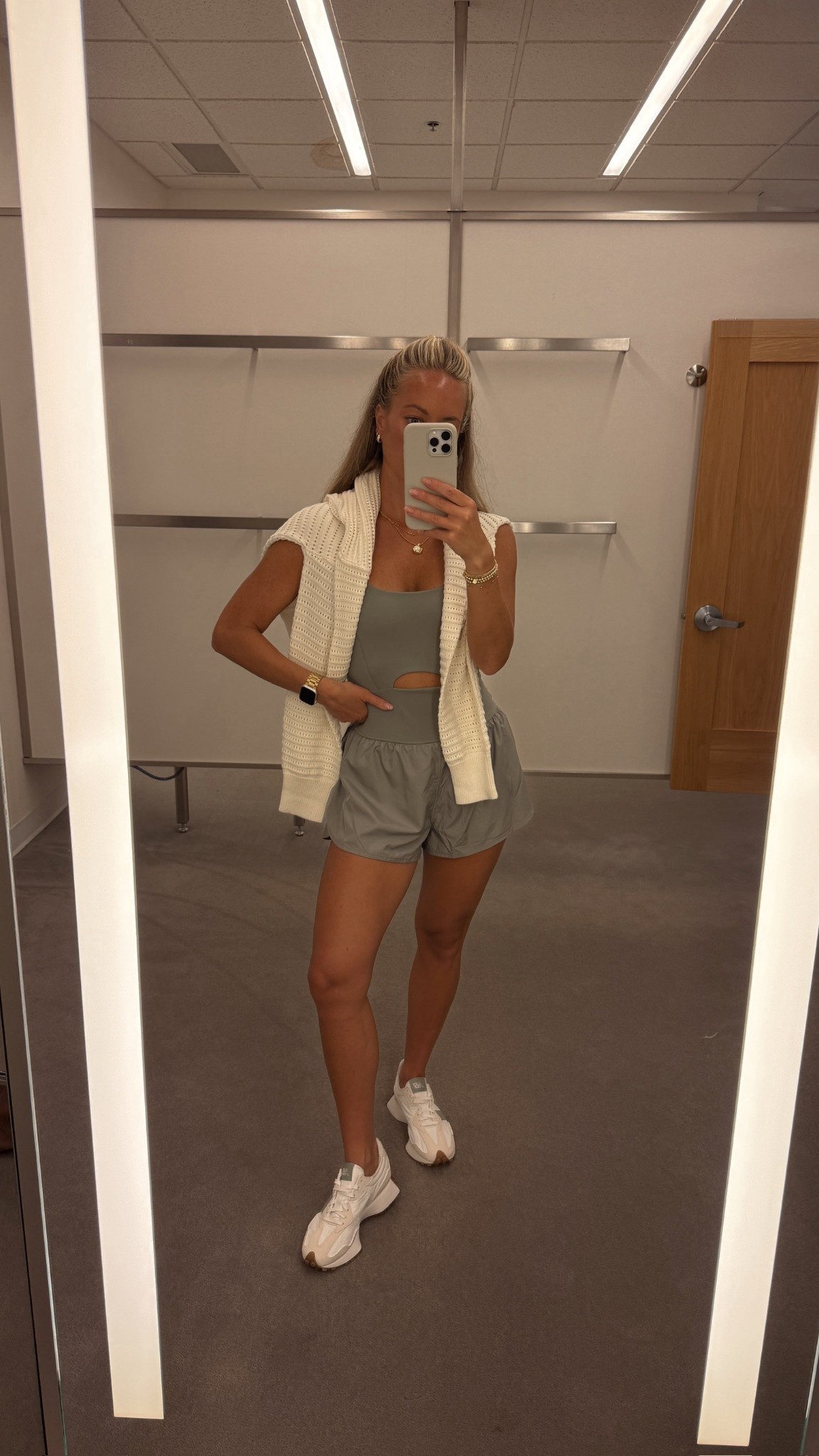 Nsale athleisure fit! Love this FP romper. Wearing a small but could size up to a medium. Comes in 3 colors 

Activewear, trendy sneakers, free people active, walking fit, weekend fit, summer style, summer fashion, free people sale



#LTKSaleAlert #LTKActive
