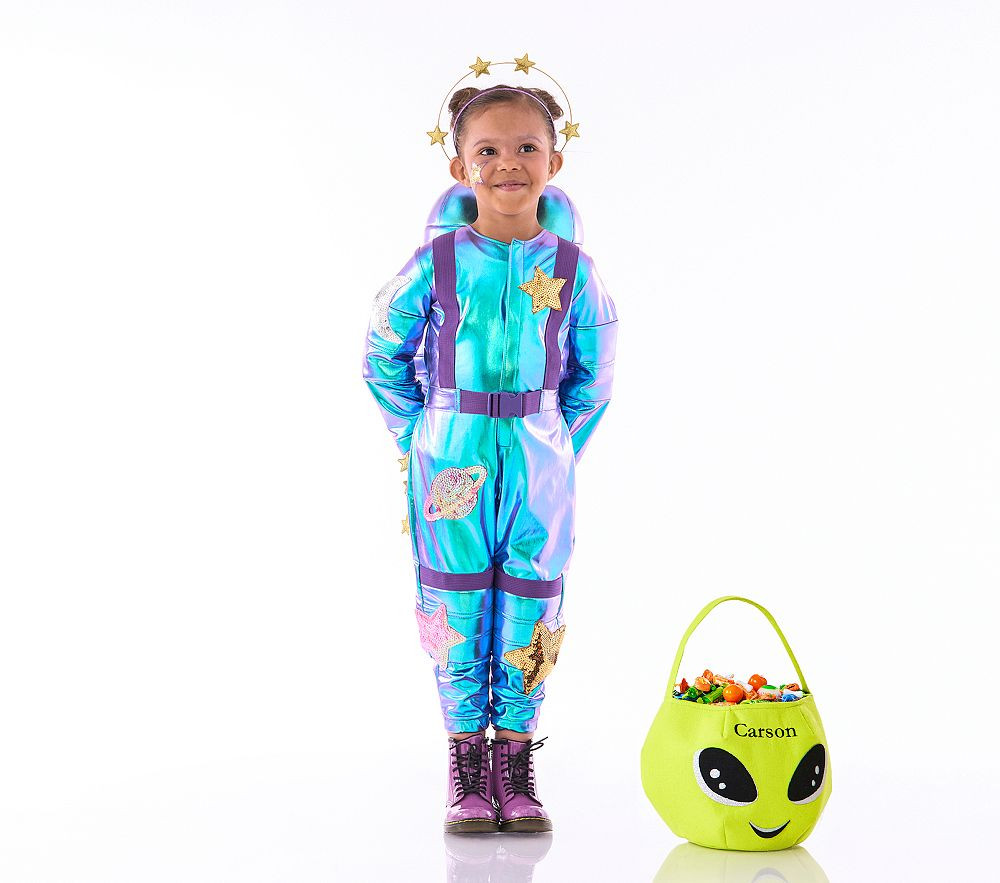 Light-Up Cosmic Sparkle Astronaut Halloween Costume | Pottery Barn Kids