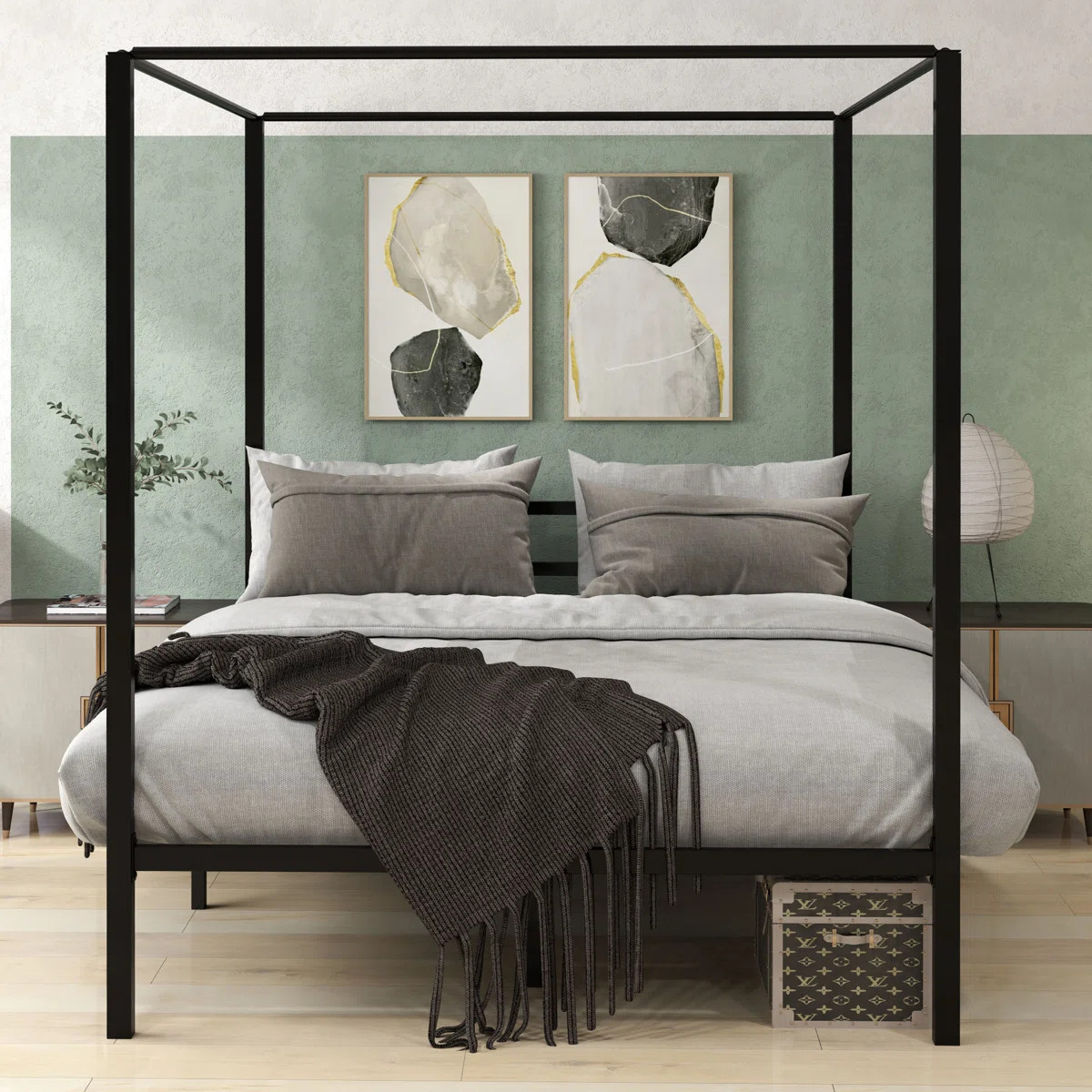 Metal Canopy Bed | Wayfair North America