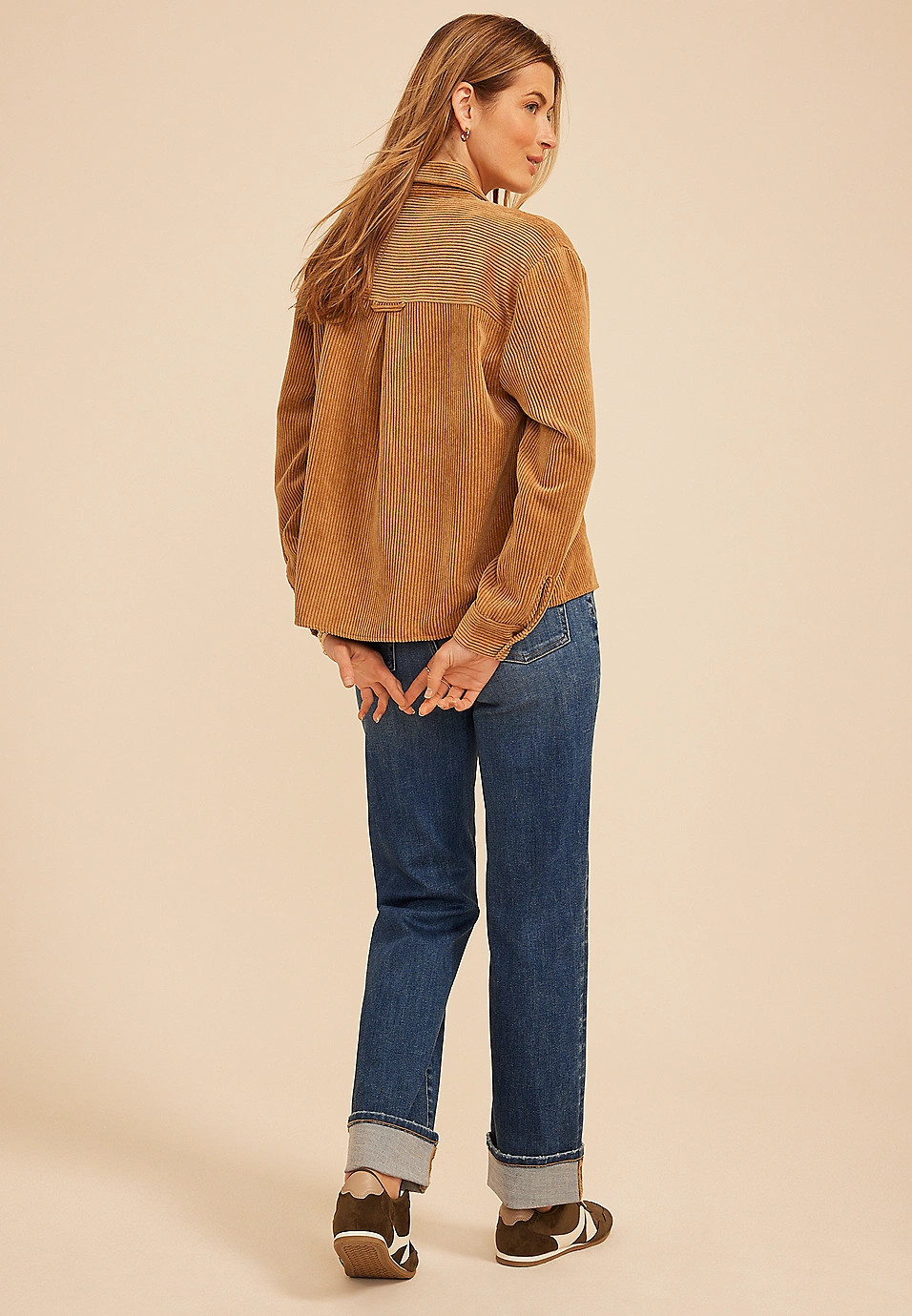 Corduroy Utility Shacket | Maurices