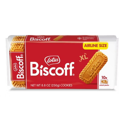 Biscoff Airline Size XL Cookies Snack Packs - 8.8oz/10ct | Target
