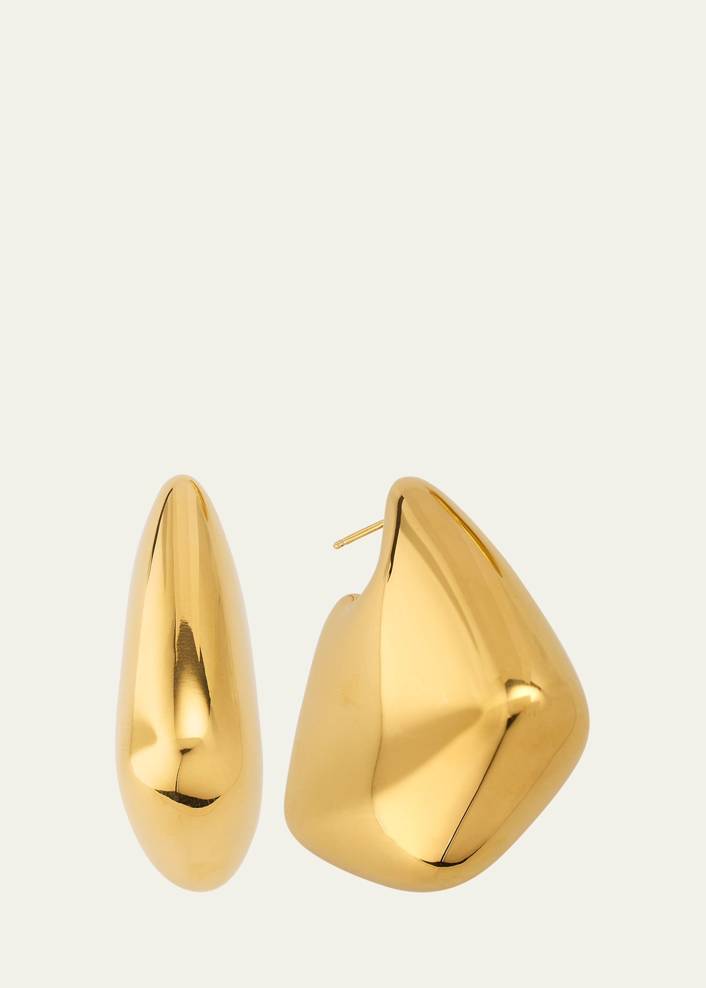 Bottega Veneta Large Fin Earrings | Bergdorf Goodman