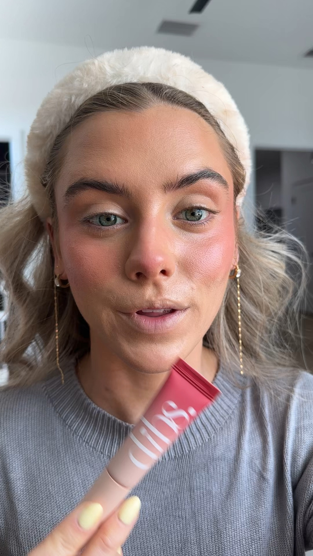 A weightless liquid blush with serious pigment and a soft-stain finish. Cool Blush Serum Cheek Tint delivers buildable payoff—from a natural flush to bold color—with just a drop. Powered by squalane, hyaluronic acid, and hibiscus extract, it blends seamlessly into skin for a “just-pinched” look that stays put. The cooling metal tip delivers a unique swipe of color that looks more like skin and less like effort.

Shade Descriptions:
 
Cool Girl - Midtone Rose
Summer Girl - Bright Coral
Moody Girl - Bronzed Terracotta
Lover Girl - Warm Berry @dibsbeauty 

#LTKgrwm #LTKBeauty #LTKselfcare