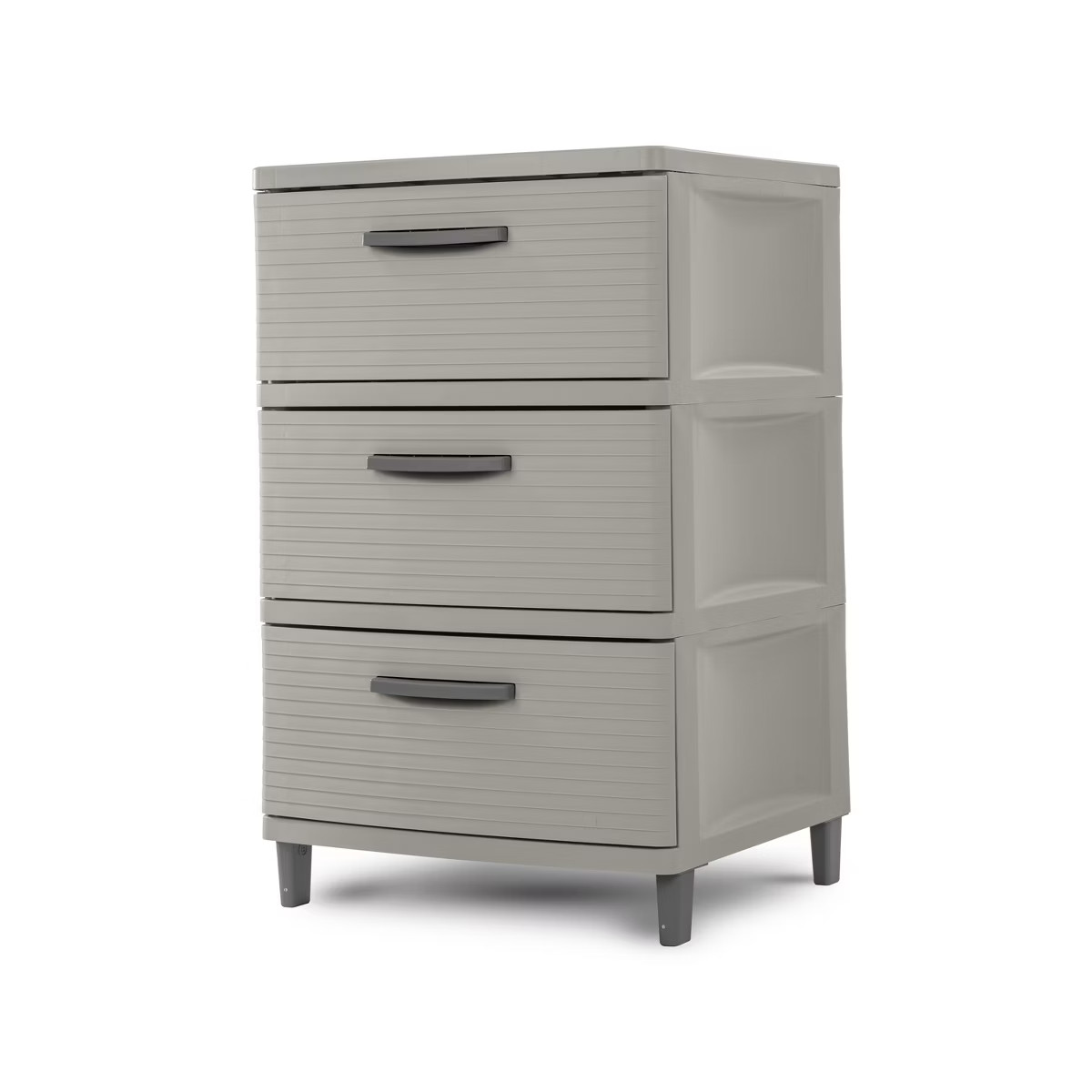 3 Drawer Storage Cabinet Gray - Brightroom™ | Target