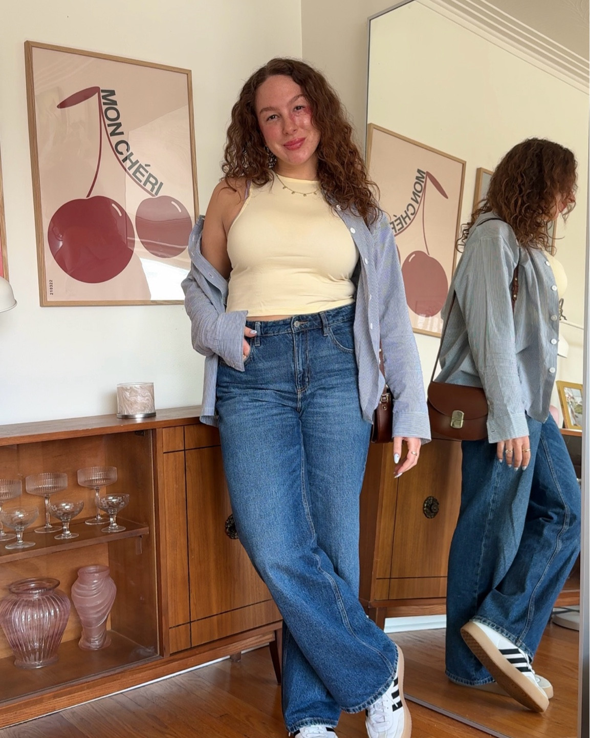 Tank & button down are the small business called Wildflo but I linked similar! 

#LTKspring #LTKmidsize #LTKcurves