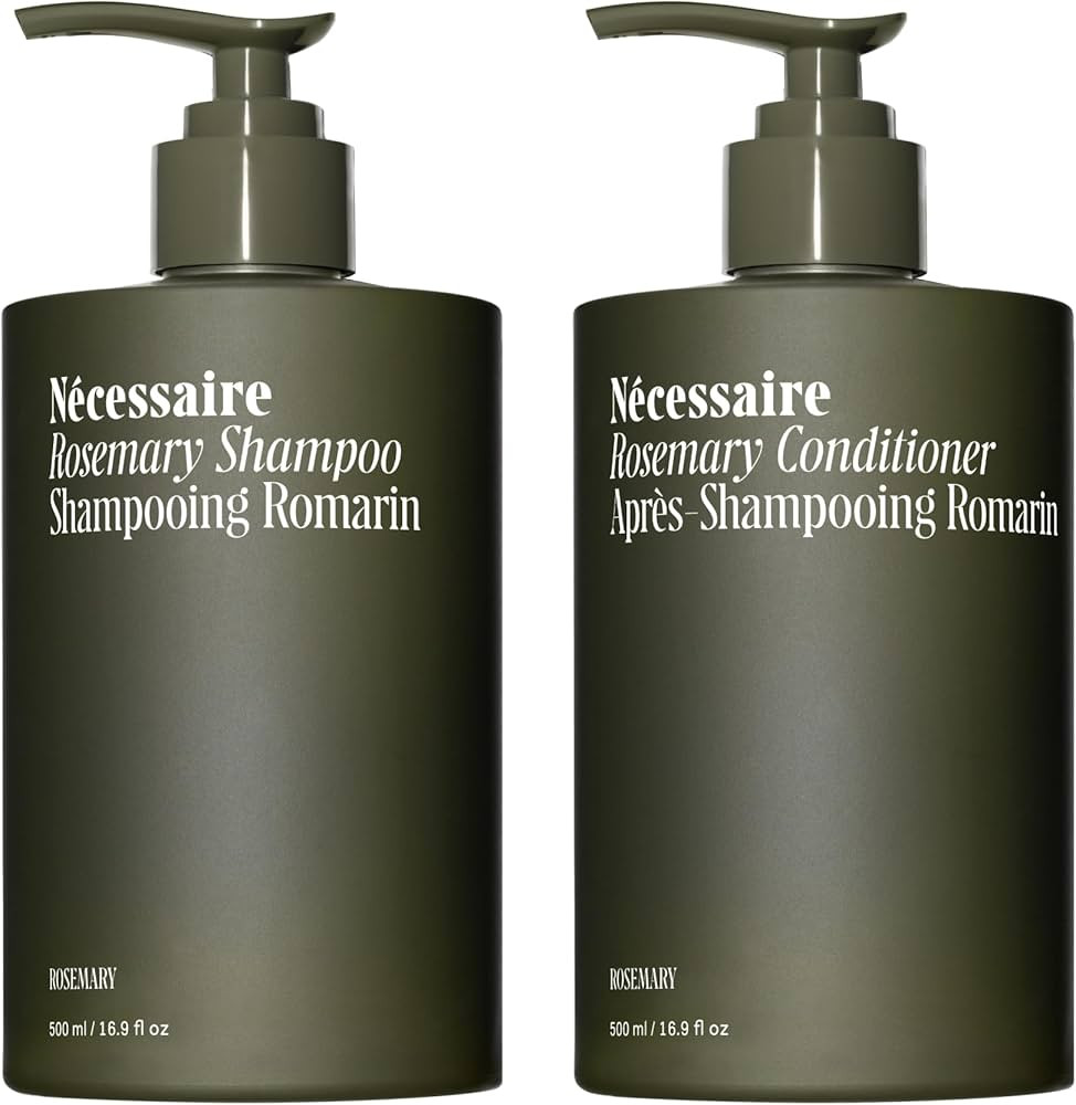 Nécessaire Rosemary Hair Duo | Multi-Protein Strengthening Rosemary Shampoo and Conditioner Set ... | Amazon (US)