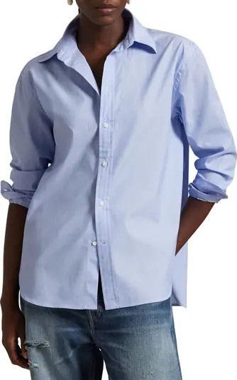Polo Ralph Lauren Oversize Button-Up Shirt | Nordstrom | Nordstrom