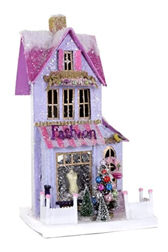 Cody Foster & Co Fashion House Lavender Christmas Village House Shoppe | Amazon (US)