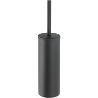 WENKO - WC-Garnitur Mod. Bosio geschlossen Edelstahl Black matt Badzubehör 1 ct (59.99 € / 1 ct) | Douglas (DE)