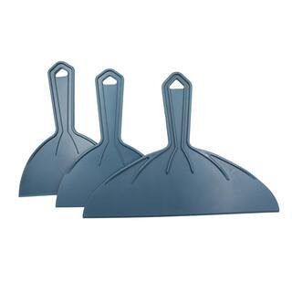 6 in., 8 in. and 10 in. Plastic Taping Knives (3-Pack) | The Home Depot