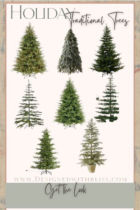 Traditional Christmas Trees 🎄 tree, Christmas, holiday, faux tree 

#LTKSeasonal #LTKHoliday #LTKhome