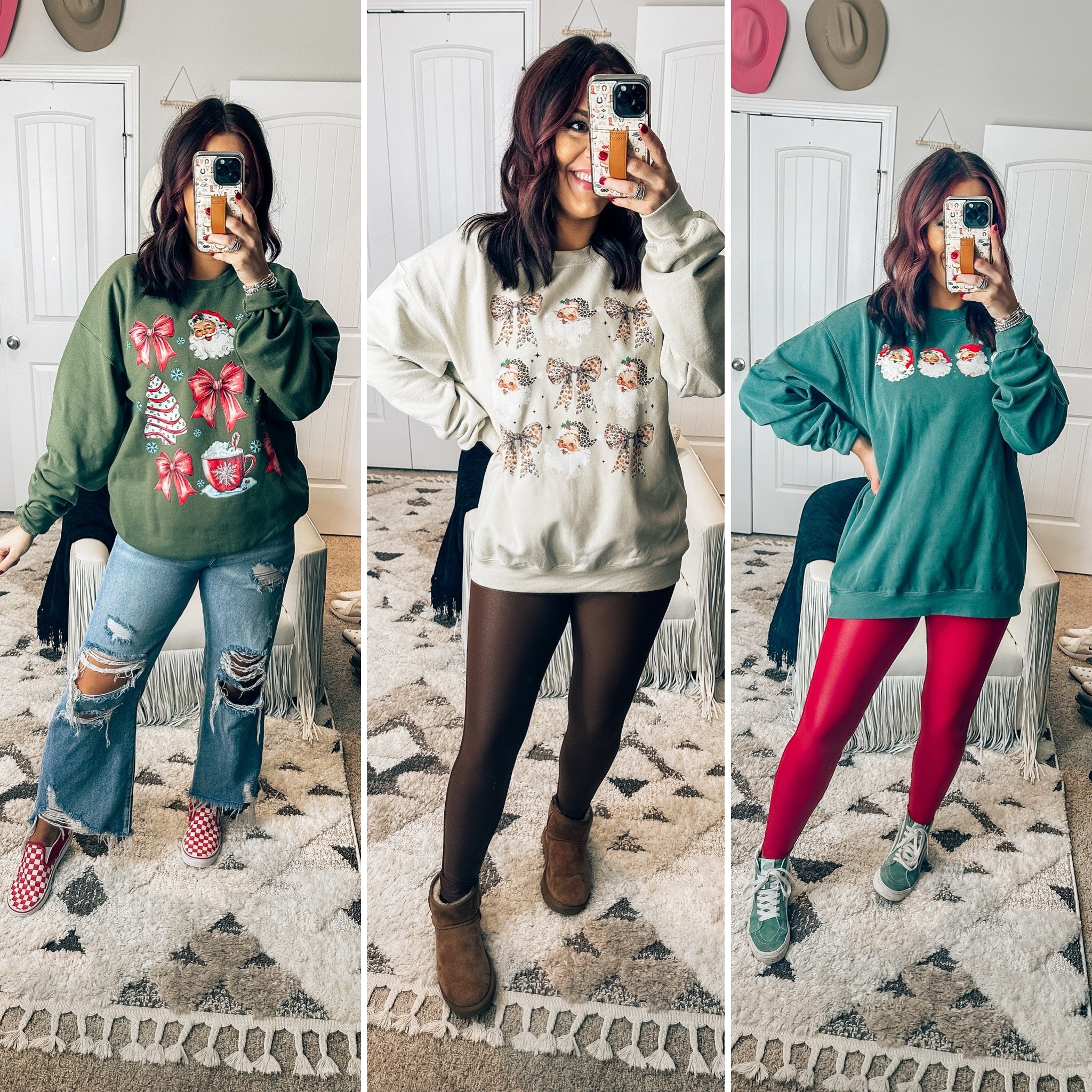 Christmas sweatshirts and how I styled them 

#LTKFamily #LTKHoliday #LTKSeasonal