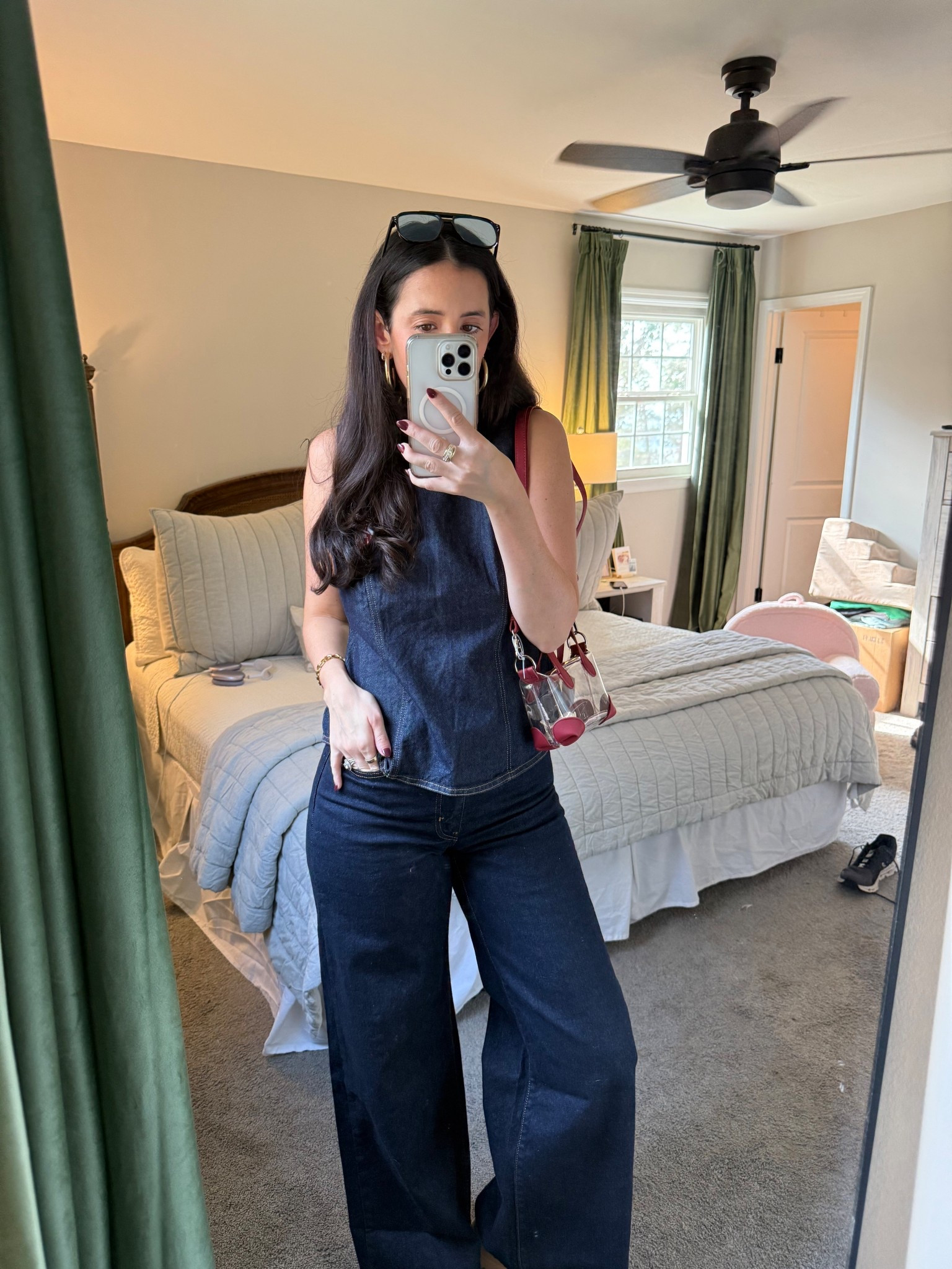 Denim on denim! Target for the win! Their Levi Jeans are on sale right now!  