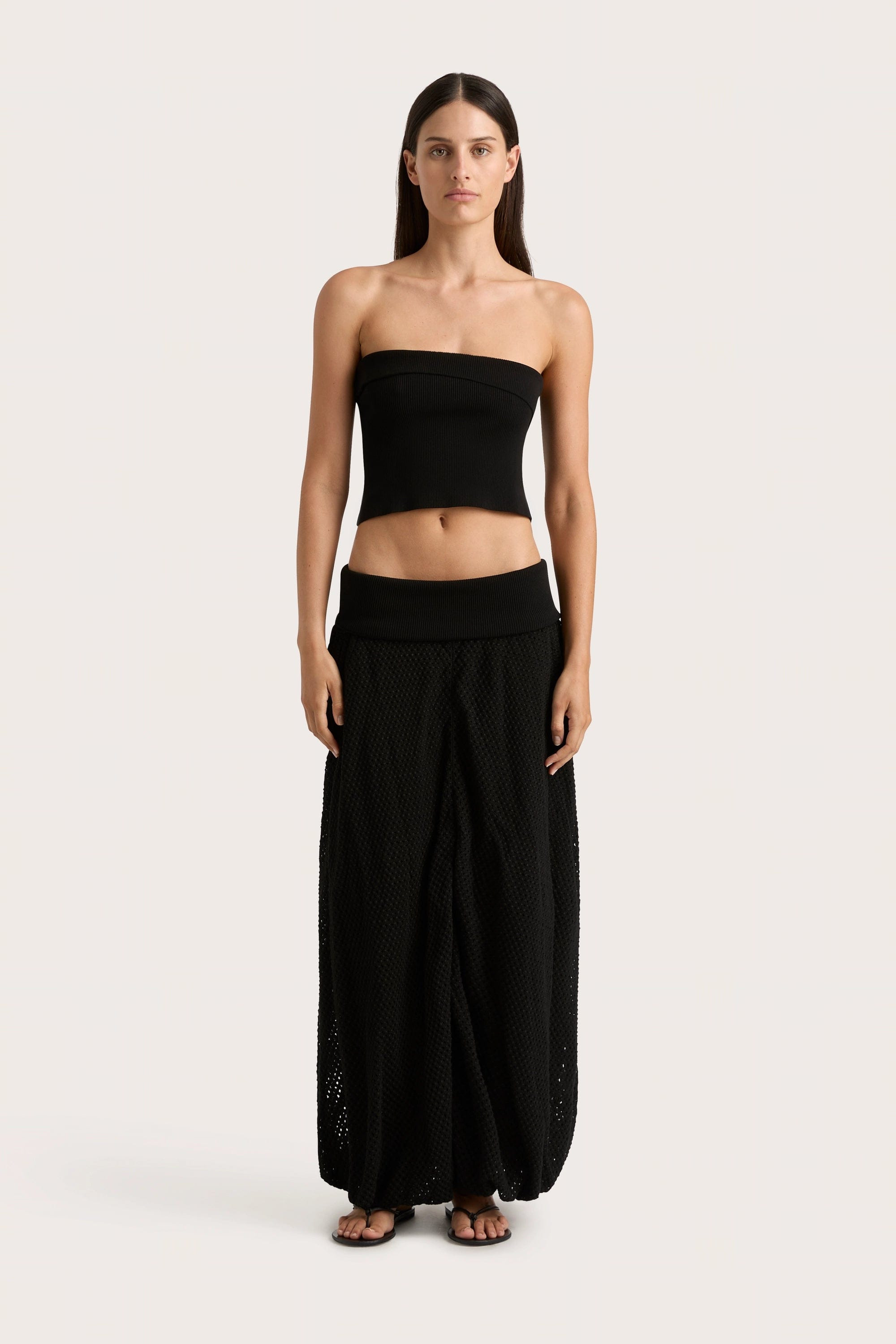 Ciele Top Black, S / Black | Faithfull (AU)