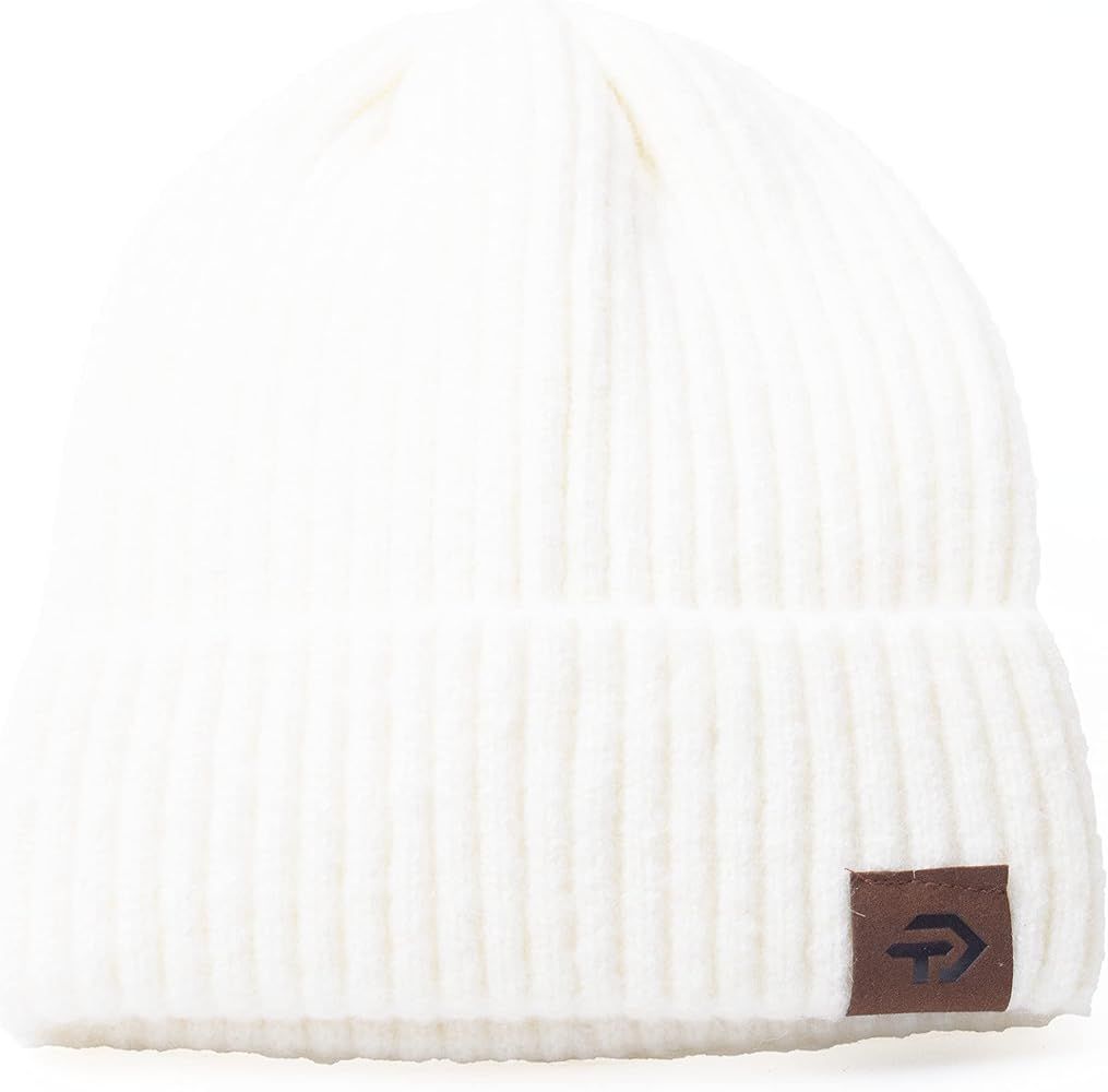 Knit Winter Beanie for Men Women Unisex Winter Hat Warmth and Fashion, Snow Ski Extra Warmth Plai... | Amazon (US)