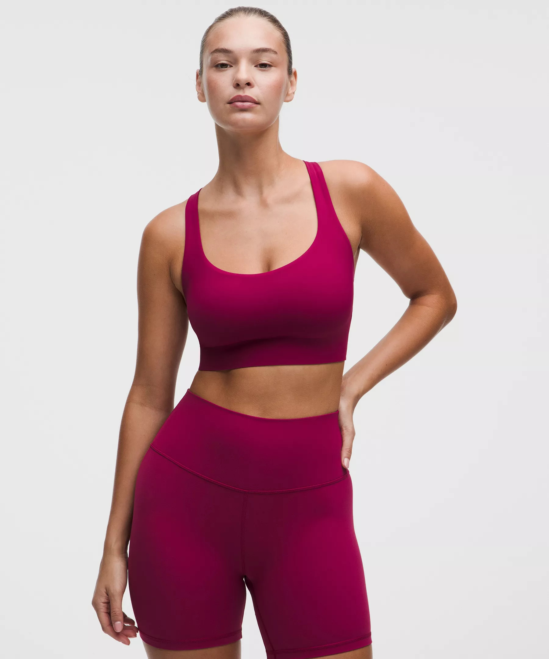 FlexyFlex Strappy Longline Yoga Bra | Lululemon (US)