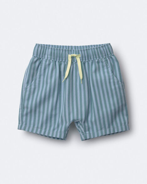 Toddler Boy Playground Shorts in Stripes - Blue - Otter Avenue | Carter's | Carter's Inc