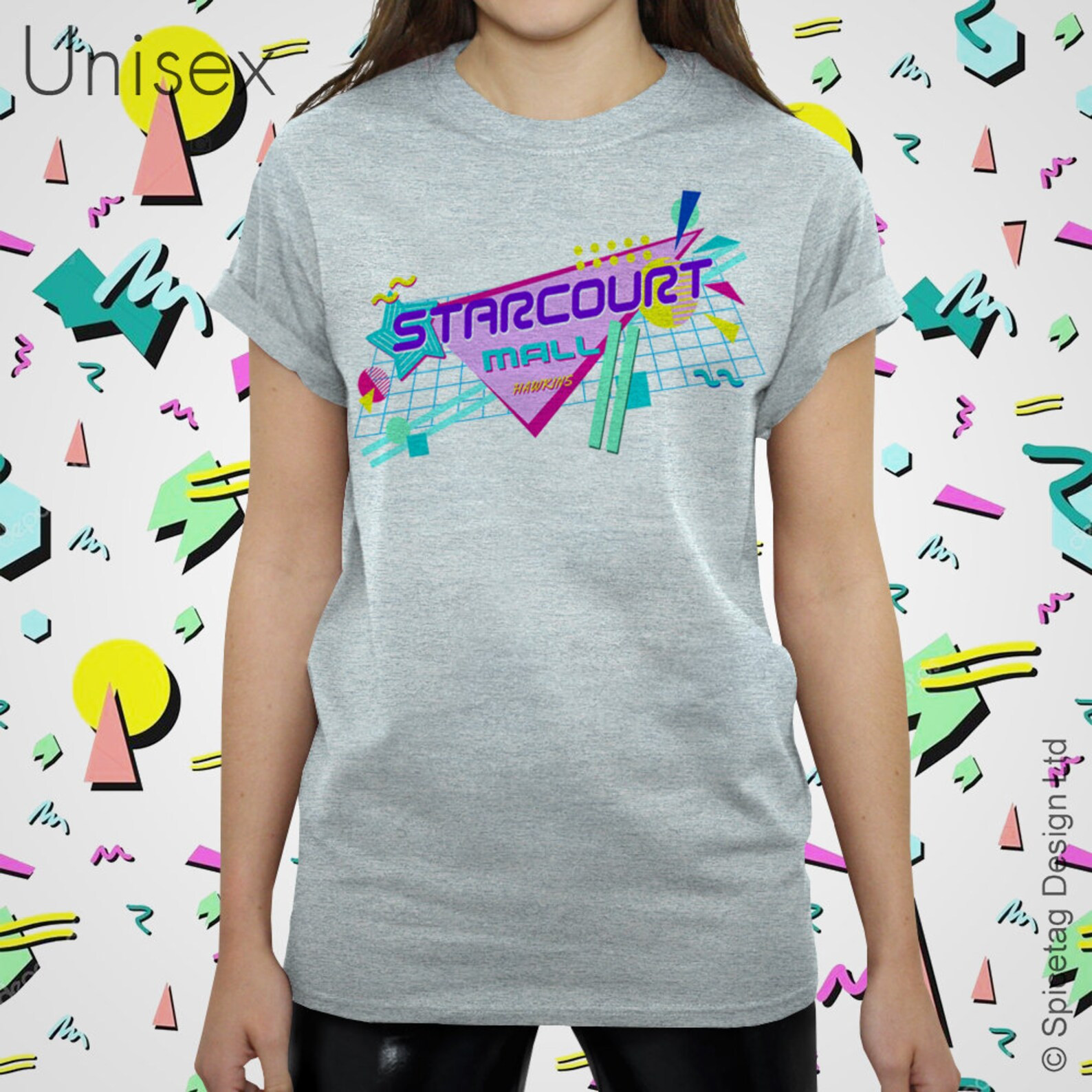 Starcourt Mall T-shirt Retro 80s 11 Tshirt Stranger Eleven - Etsy | Etsy (US)