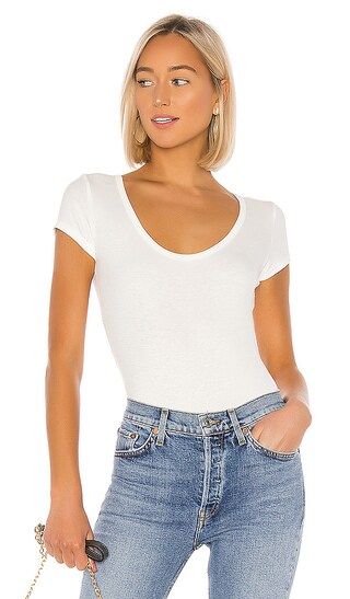 Rib Tee Bodysuit | Revolve Clothing (Global)