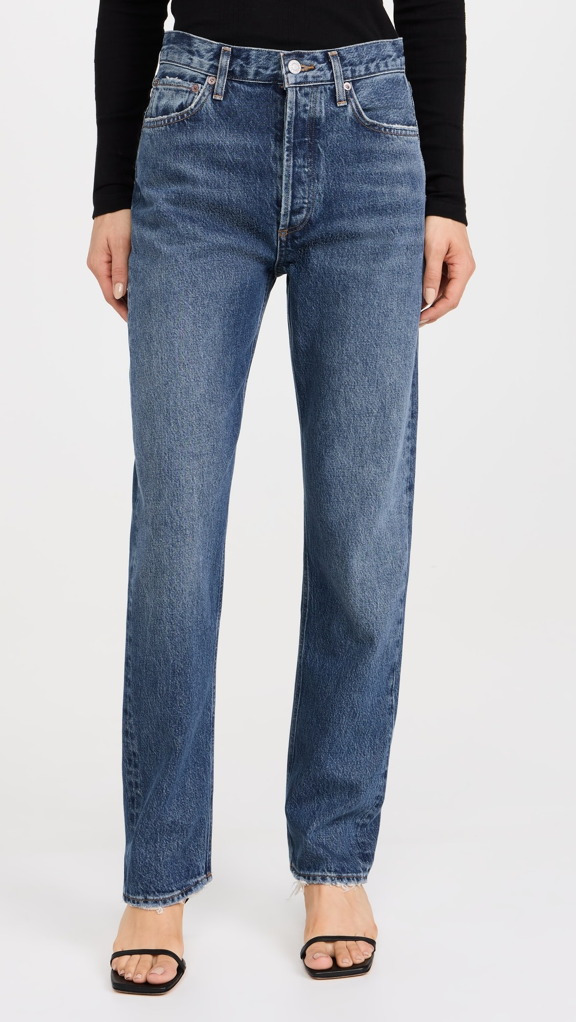 AGOLDE 90s Pinch Waist: High Rise Straight Jeans | Shopbop | Shopbop