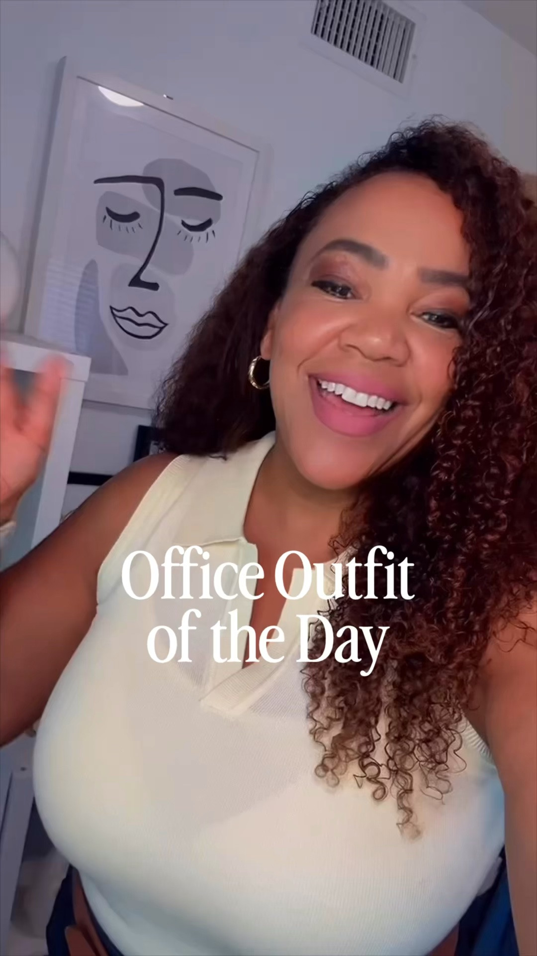 Cute office outfit of the day. Sweater medium skirt xl.

#LTKOver40 #LTKMidsize #LTKWorkwear