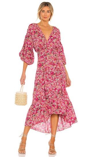 Johanna Dress in Pink Falaise Floral | Revolve Clothing (Global)