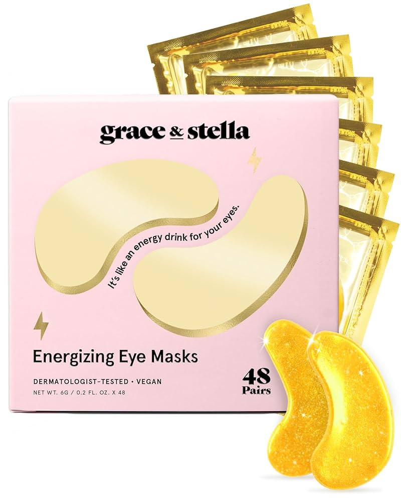 grace & stella Award Winning Under Eye Mask - Travel Essentials - Birthday Gifts for Women - Gel ... | Amazon (US)