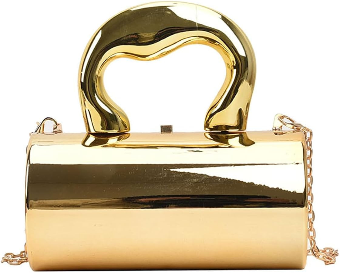 Women Acrylic Evening Barrel-Shaped Purse, Acrylic Clutch Handbag for Wedding Cocktail Party 2024 | Amazon (US)