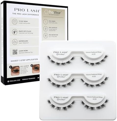 Pro Lash ProWear Professionally Styled Lash Clusters - Easiest to Apply Eyelash Cluster - 10 Day ... | Amazon (US)