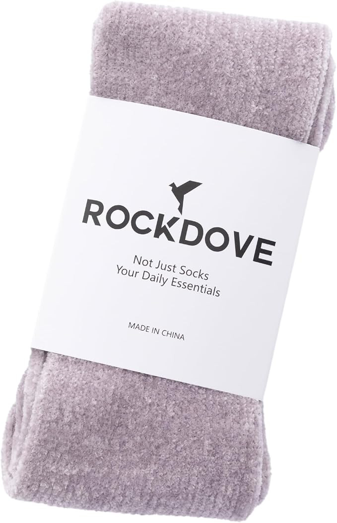 RockDove Women’s Cozy Knit Calf Crew Socks with Soft Plush Feel, Warm Stretchy Comfort, Machine... | Amazon (US)