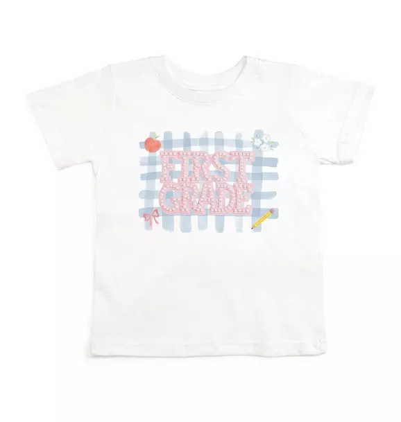 First Grade Pearl Patch Short Sleeve T-Shirt | Janie and Jack