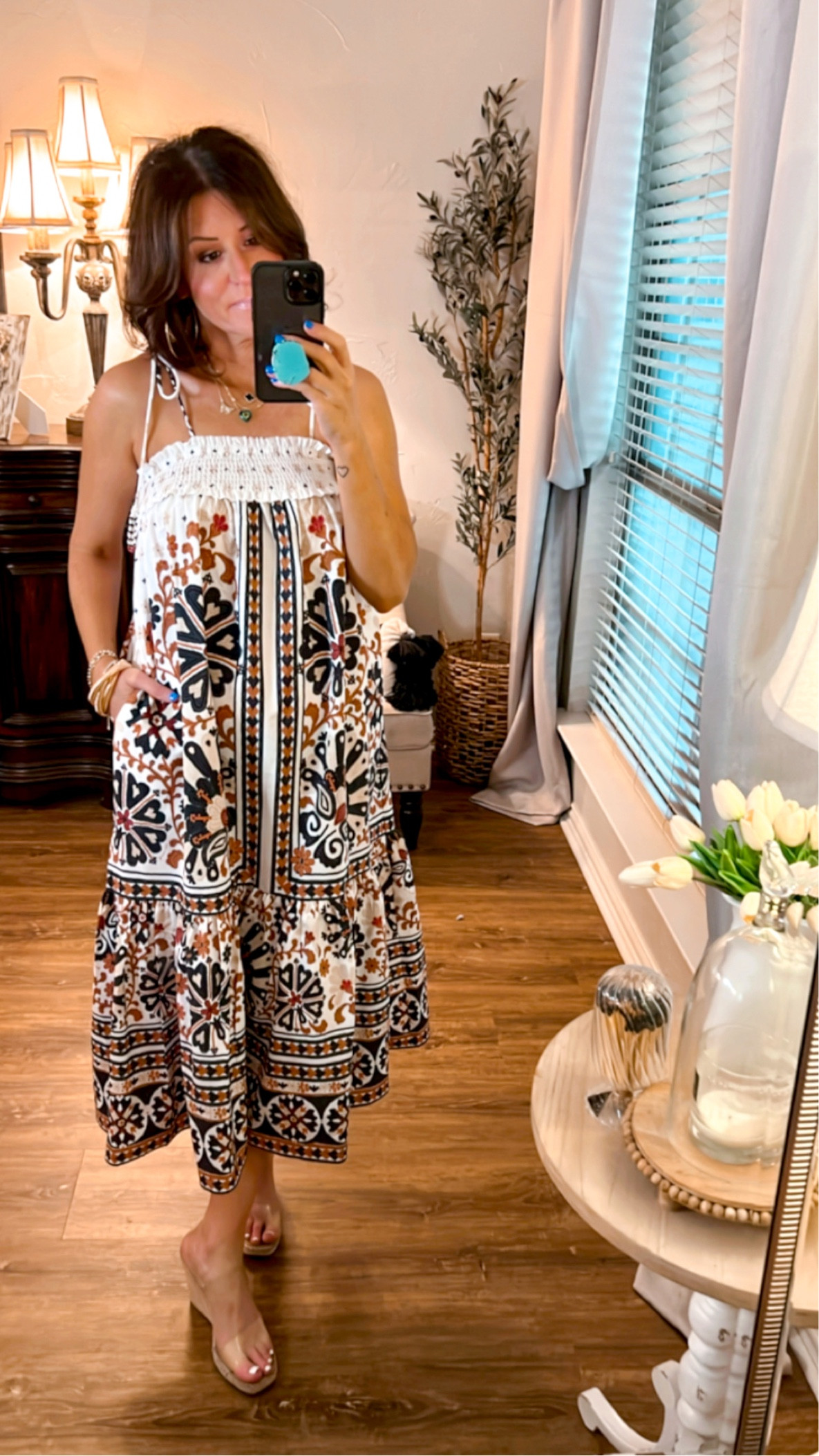 Farm Rio dress, wearing XS  

#LTKover40 #LTKtravel #LTKstyletip