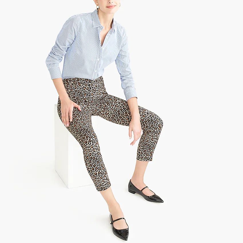 Leopard-print Winnie pant | J.Crew Factory